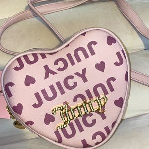 Juicy couture heart Crossbody NWT